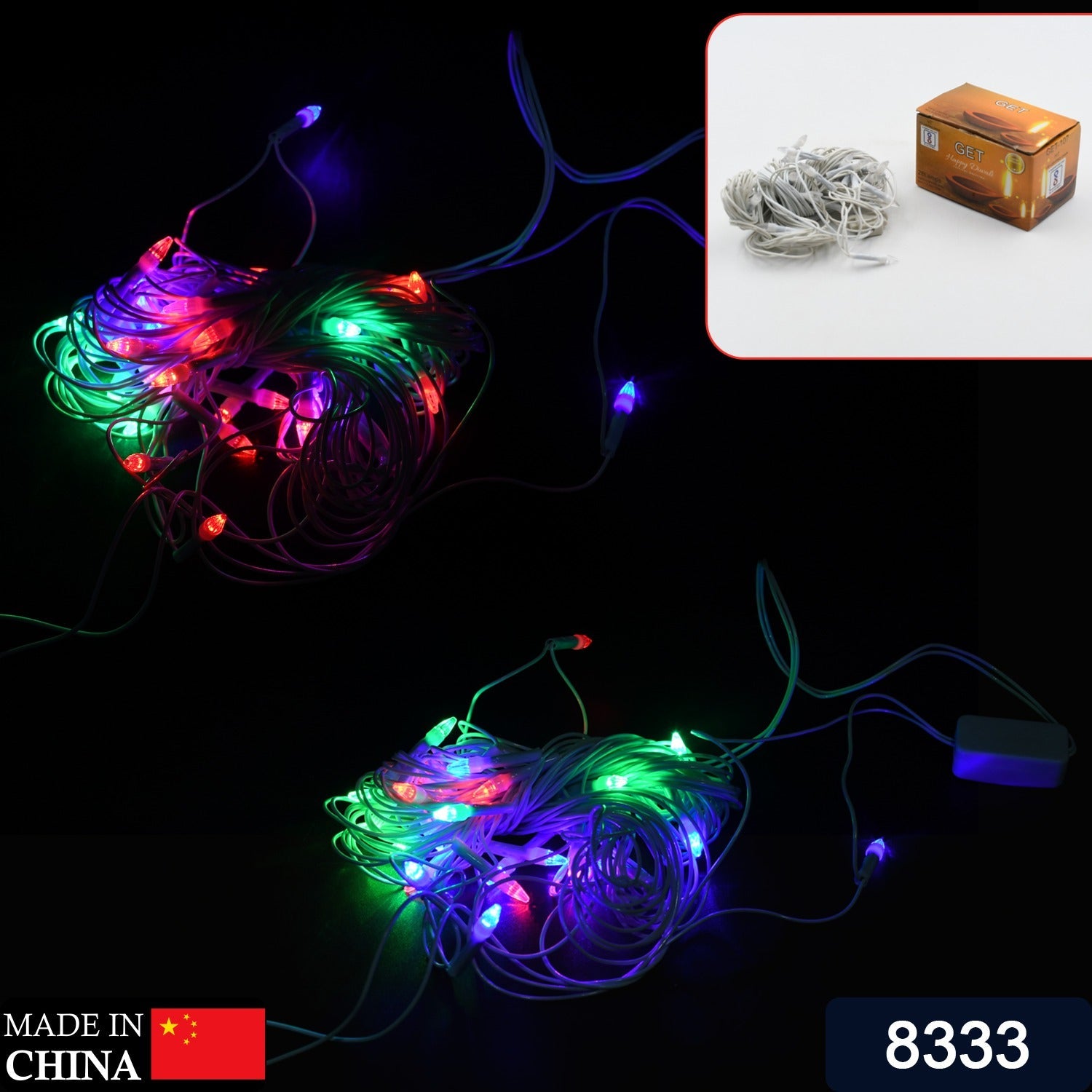 8333 8Mtr Home Decoration Diwali & Wedding LED Christmas String Light Indoor and Outdoor Light (28L 8mtr) 8333 8Mtr Home Decoration Diwali & Wedding LED Christmas String Light Indoor and Outdoor Light (28L 8mtr)